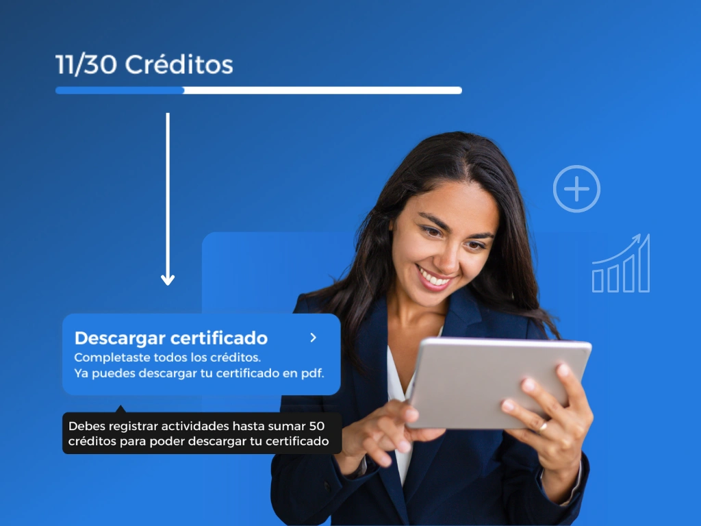 Ilustración que muestra cómo Acredittio ordena el caos y lo convierte en un proceso de certificación fluido.